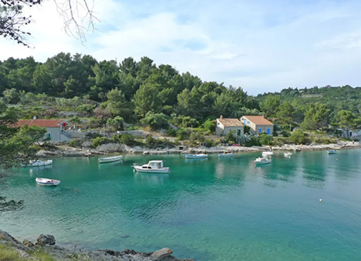 View of the island of Losinj