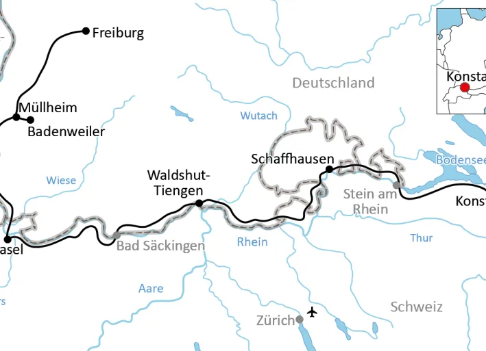 Cycle Tour along the High Rhine