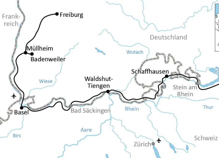 Cycle Tour along the High Rhine