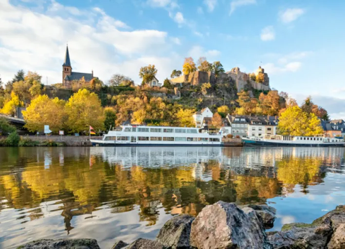 Saar cycle route, Saarburg