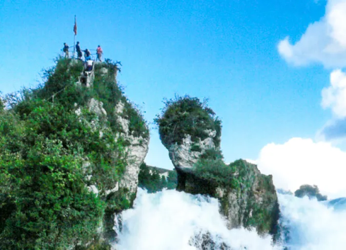 Rhine Falls near Schaffhausen