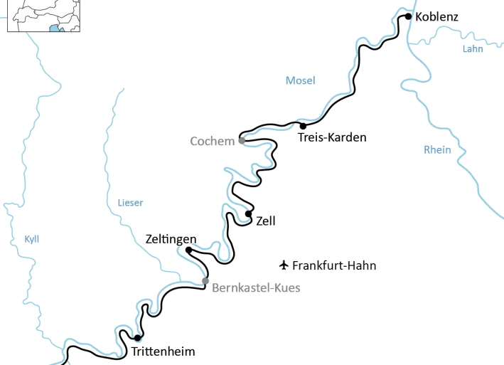 The Moselle Cycle Path