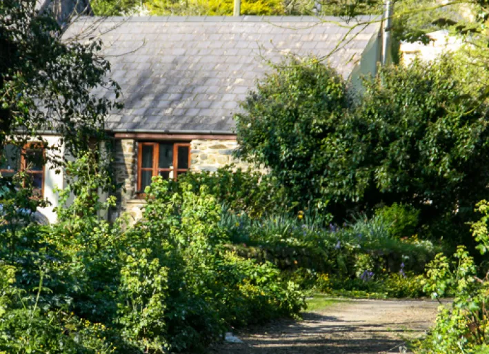A typical stone house