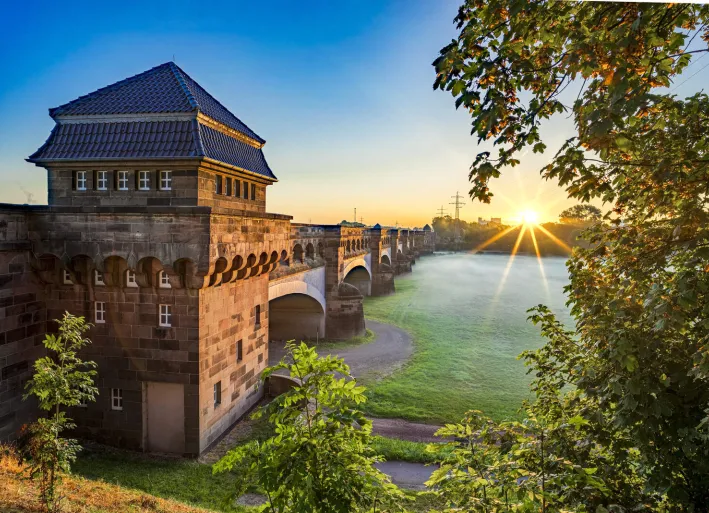 Weser Skywalk near Beverungen