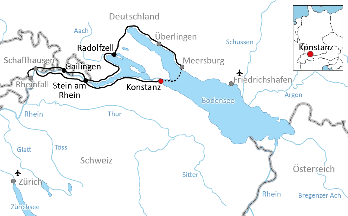 Gentle Bike Tour at Lake Constance