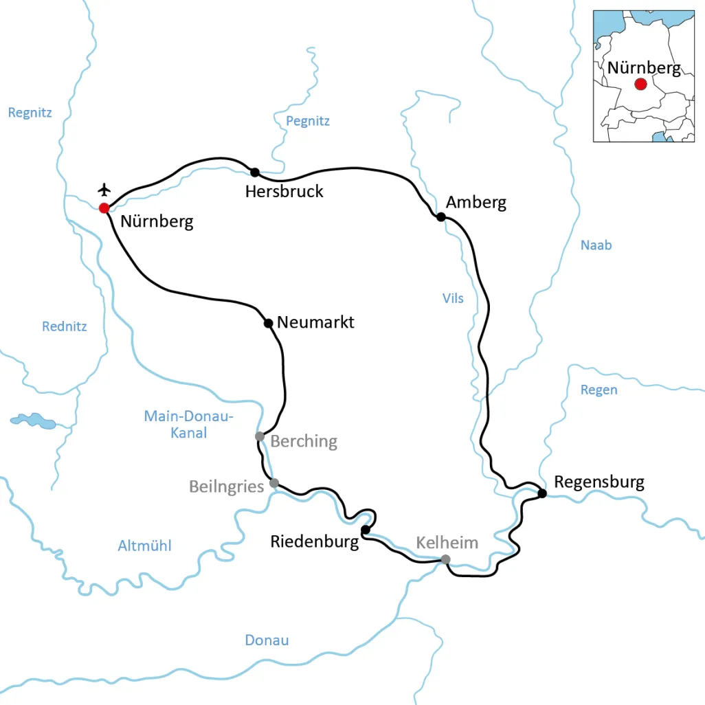 Tour map BY-FFNN7