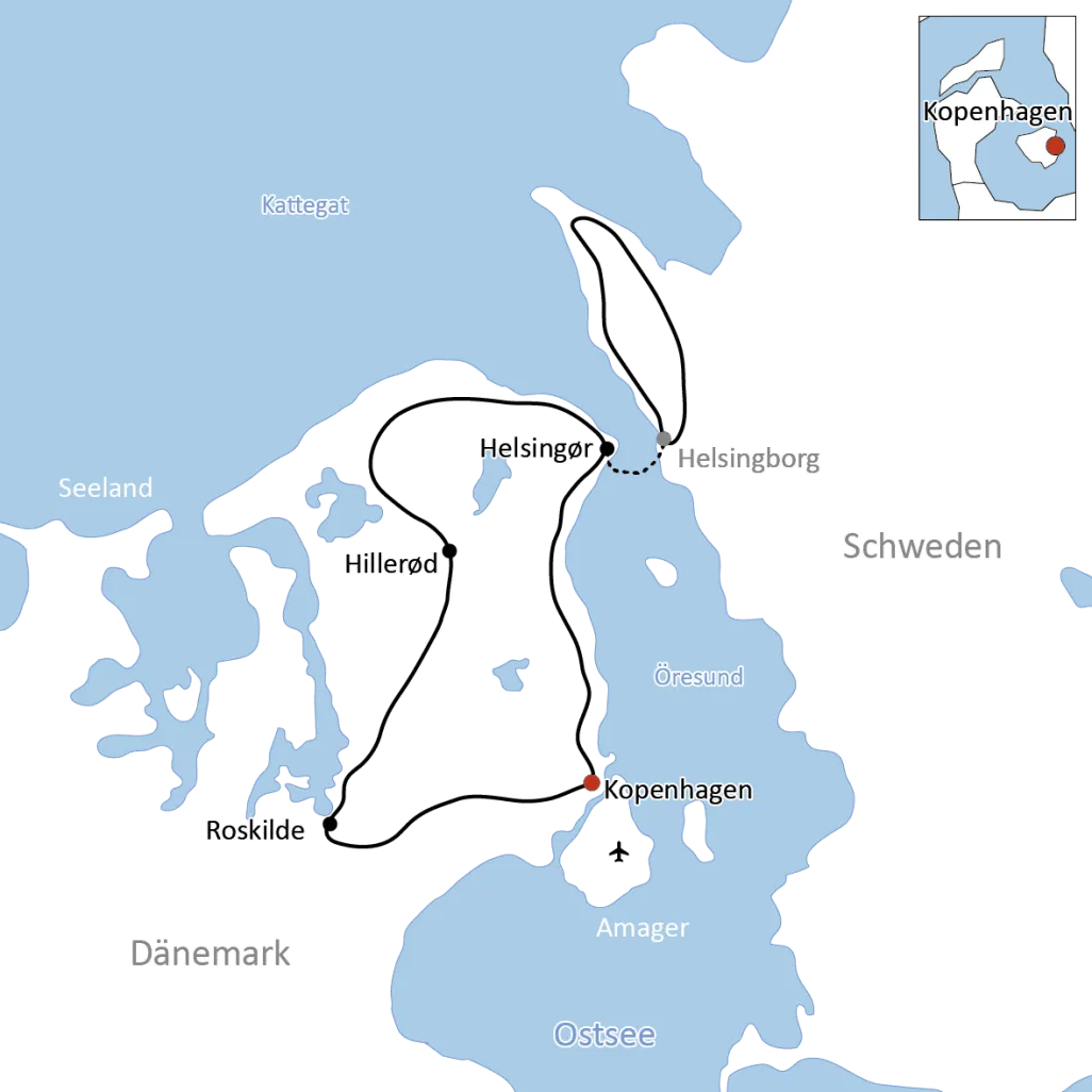 Cycle tour in Denmark