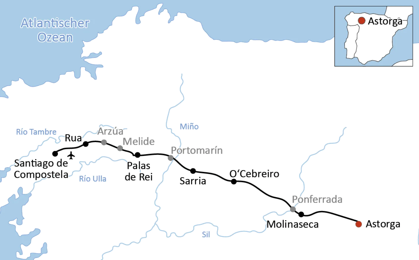 Bike Tour along the Camino de Santiago