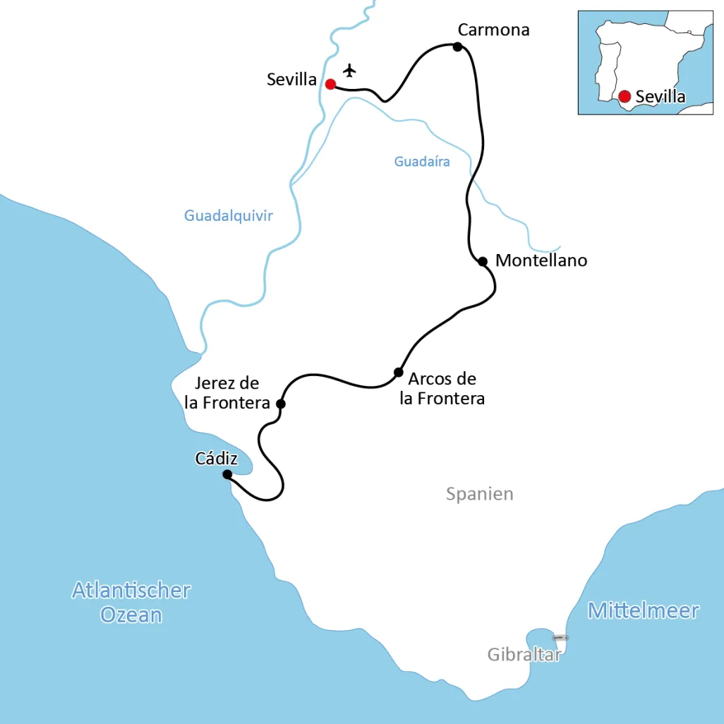 Cycling Tour through Andalusia