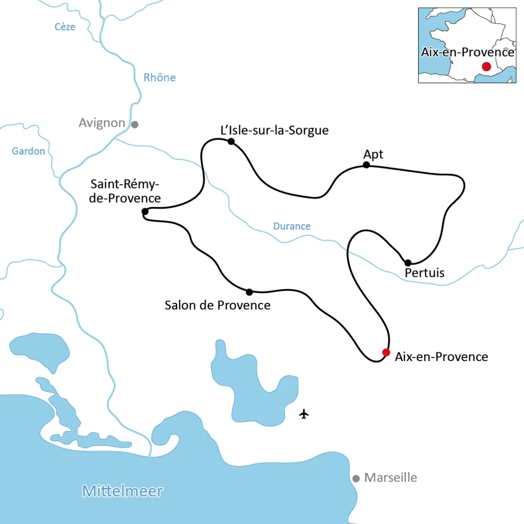 Cycling Tour through the Luberon