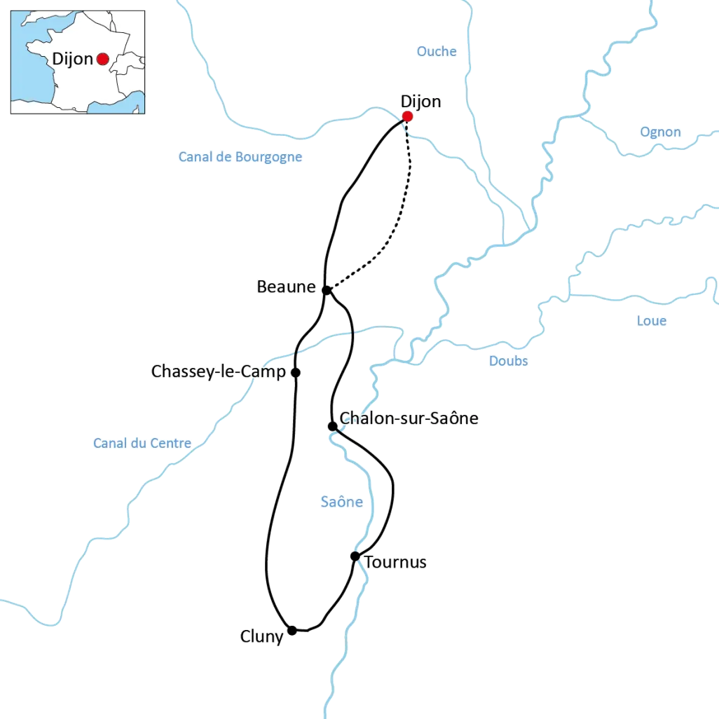 Cycling Tour through Burgundy