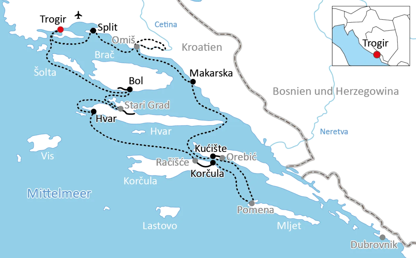 Family Cruise in Croatia