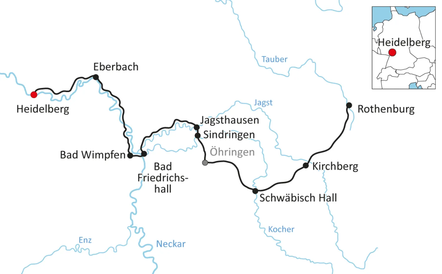 The Castle Road Cycle Route