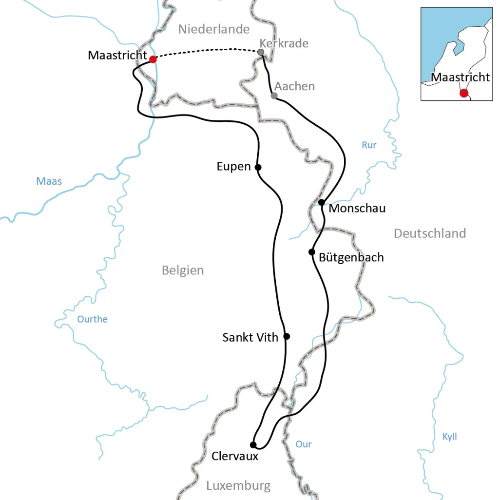 The Vennbahn Cycle Route