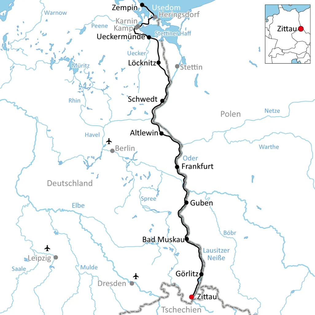 The Oder-Neisse Cycle Tour