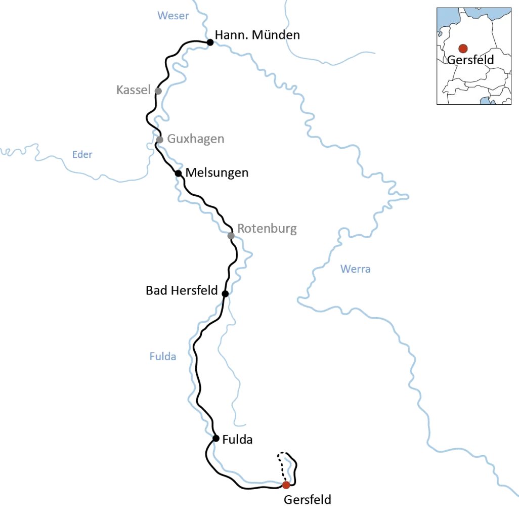 The Fulda Cycle Path