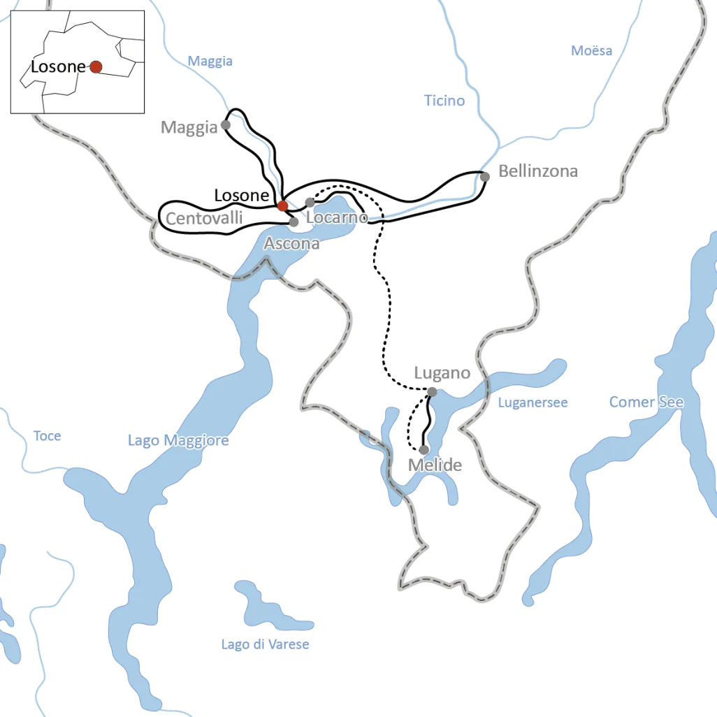 Cycling vacation at Lake Maggiore