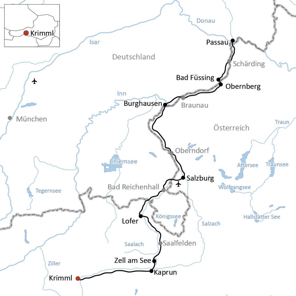 The Tauern Cycle Path