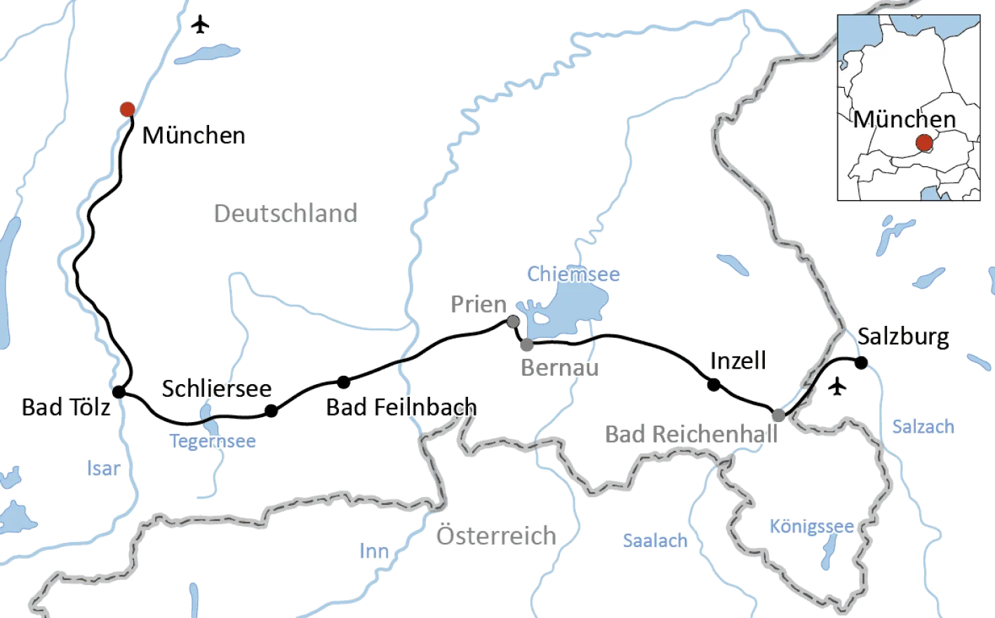 Bike Tour from Munich to Salzburg