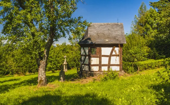 Chapel in the open-air museum Roscheider Hof in Konz