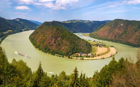 Danube, Schlögen river bend