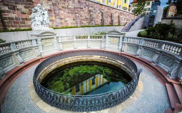 Danube source Donaueschingen