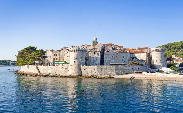 Korčula on the island of Korčula