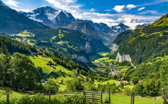 Lauterbrunnen, Wengen, Swiss Alps