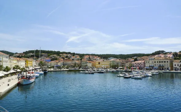 The harbour of Mali Lošinj