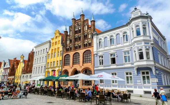 Marketplace in Stralsund
