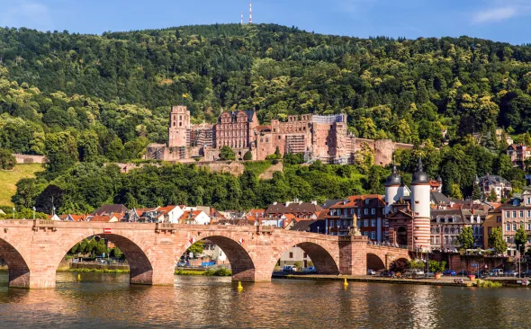 Heidelberg Castle, Neckar