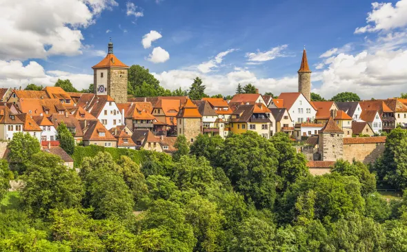Medieval town Rothenburg