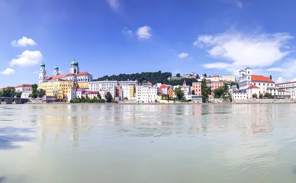 The St. Stephen's Cathedral in Passau