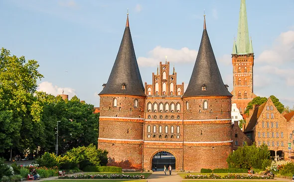 The Holsten Gate Museum in Lübeck