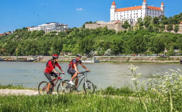 The Bratislava Castle in Bratislava