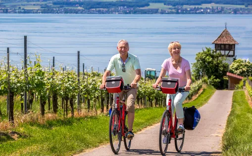 Radwandern im Bodensee-Hinterland