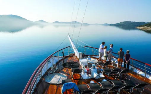Mit Schiff und Rad in Kroatien