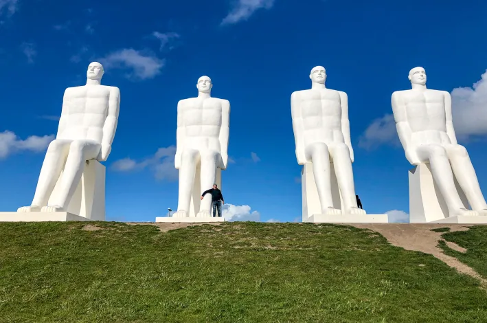 Skulpturen-Gruppe "Der Mensch am Meer", Esbjerg