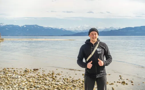 Reisebericht: Kurzurlaub mit dem Rad um den Bodensee, Romanshorn, Fahrrad