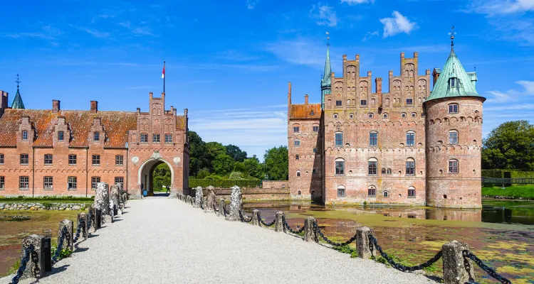 Cycling holidays in Denmark Egeskov Castle
