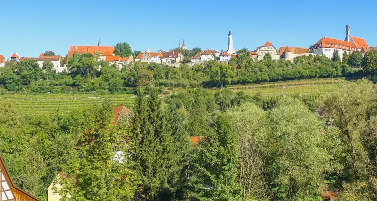 View to Rothenburg