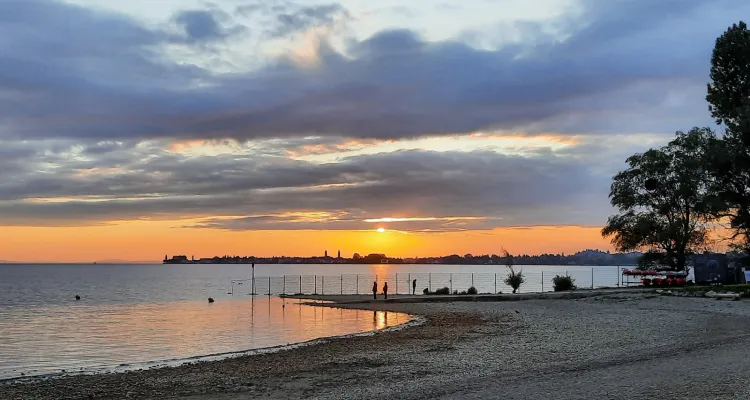 Sunset on Lake Constance