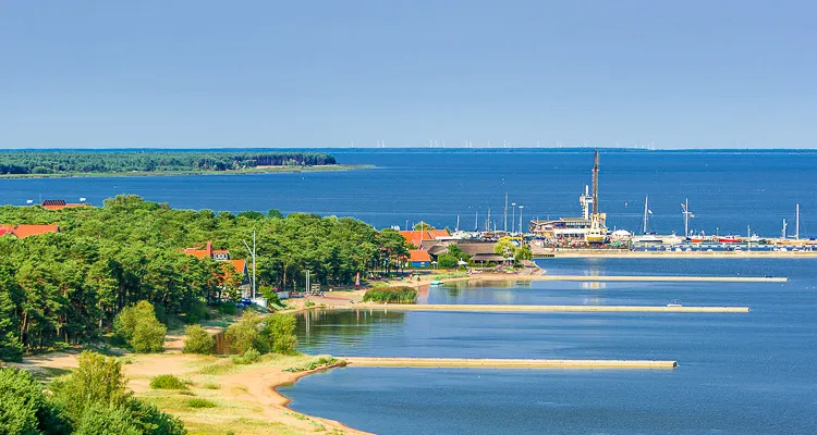 Cycling holidays Baltic Sea Poland Lithuania, Nida Harbour