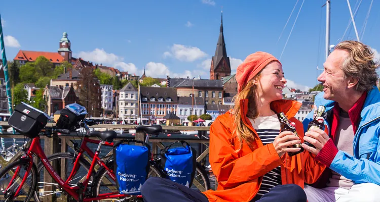 Cycling holidays Baltic Sea Scandinavia, Flensburg