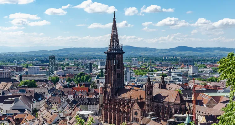 Cycling holidays Black forest, Freiburg