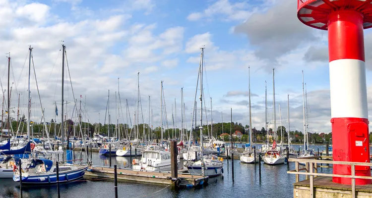 Cycling holidays at the Baltic Sea in Schleswig-Holstein, Eckernförde
