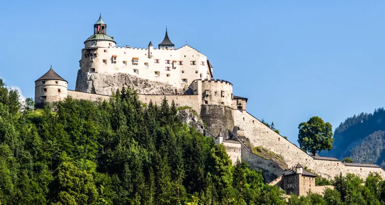 Der Tauern-Radweg, Burg Hohenwerfen