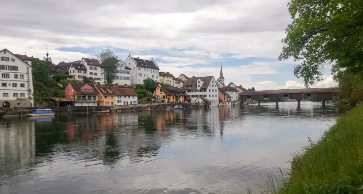 Diessenhofen on the High Rhine