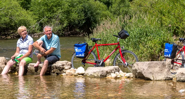 Danube Cycle Route near Fridingen