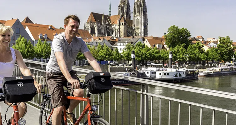 Danube Cycle Route, Regensburg